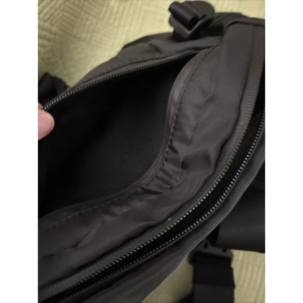 Rawlings Players Sling Bag Black Base/ Softball Crossbody Waist Pack 3 Sections
